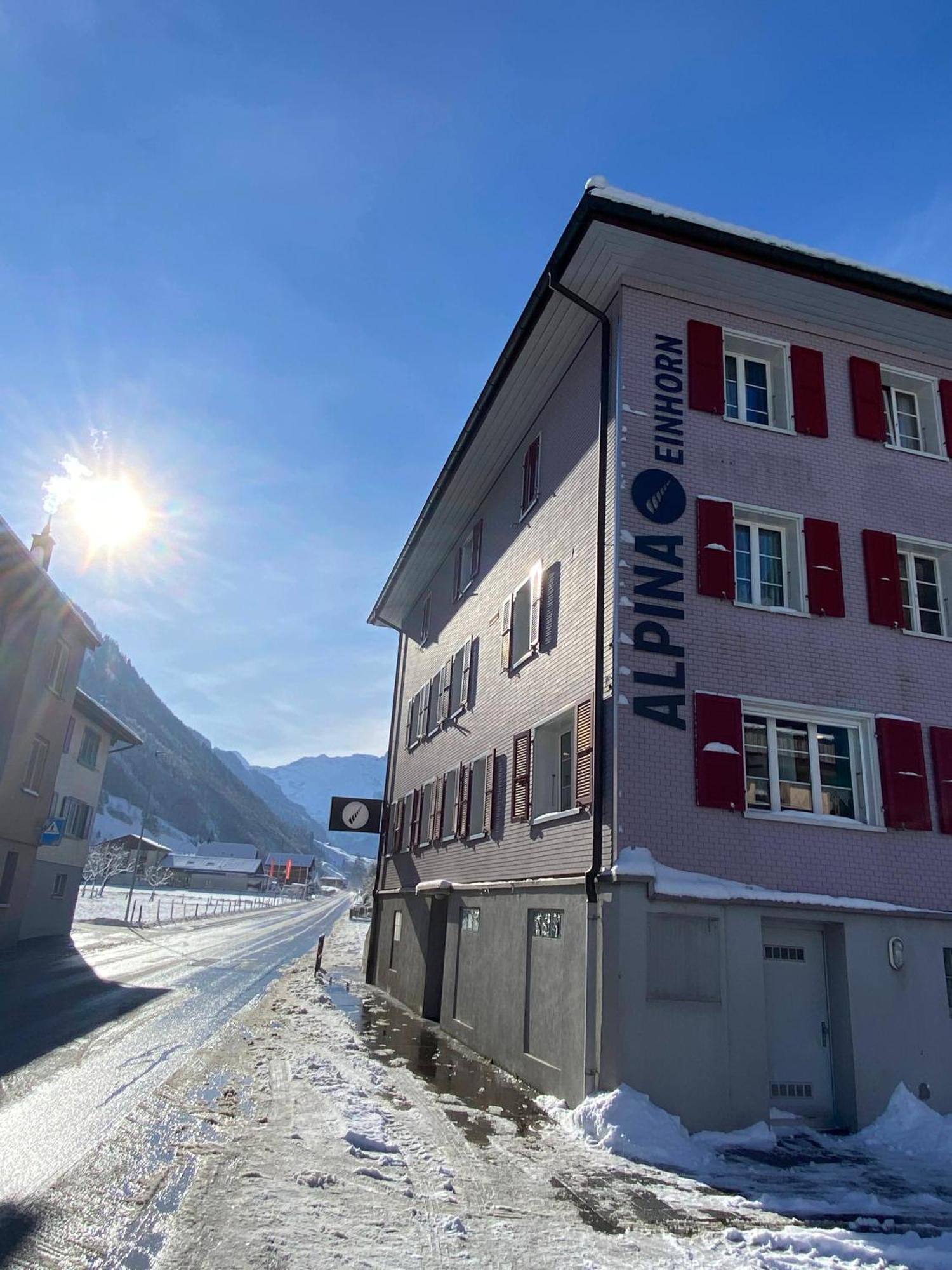 Hotel Alpina Einhorn - Self-Check-In Wolfenschiessen Eksteriør bilde
